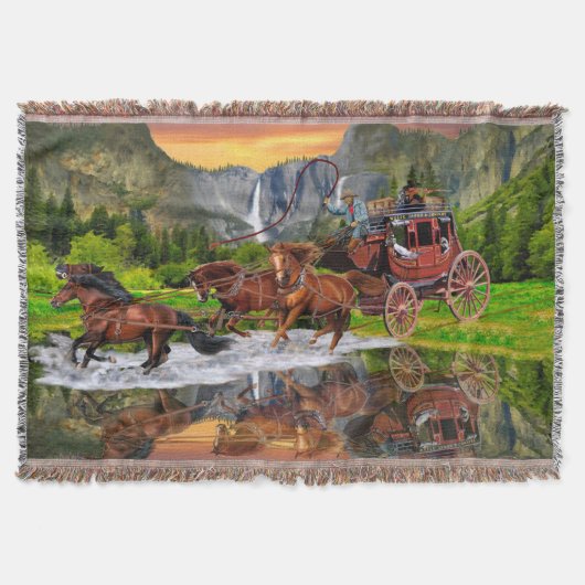 WELLS FARGO STAGECOACH DEKEN (Voorkant)