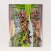 WELLS FARGO STAGECOACH LEGPUZZEL (Verticaal)