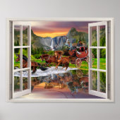 WELLS FARGO STAGECOACH POSTER (Voorkant)