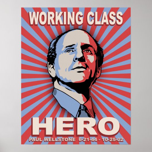 Wellstone Hero Poster (Voorkant)