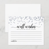 Welnu, wenst de Kaart van de Bride en van de Groom (Voorkant / Achterkant)