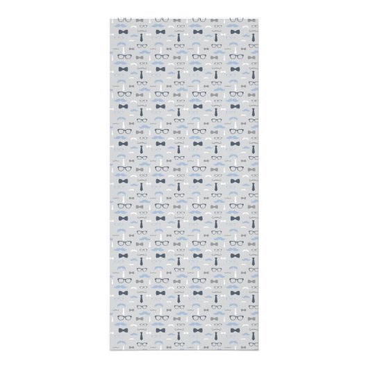 Welnu, wil Kaart, Baby shower, klein Man, 25 stuks Reclamekaart (Achterkant)