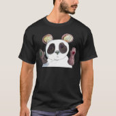 Welp Panda Peace and Love T-shirt (Voorkant)