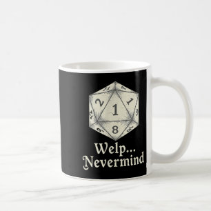 Welp Pech D20 Bordspel Tafelblad Rpgs Koffiemok
