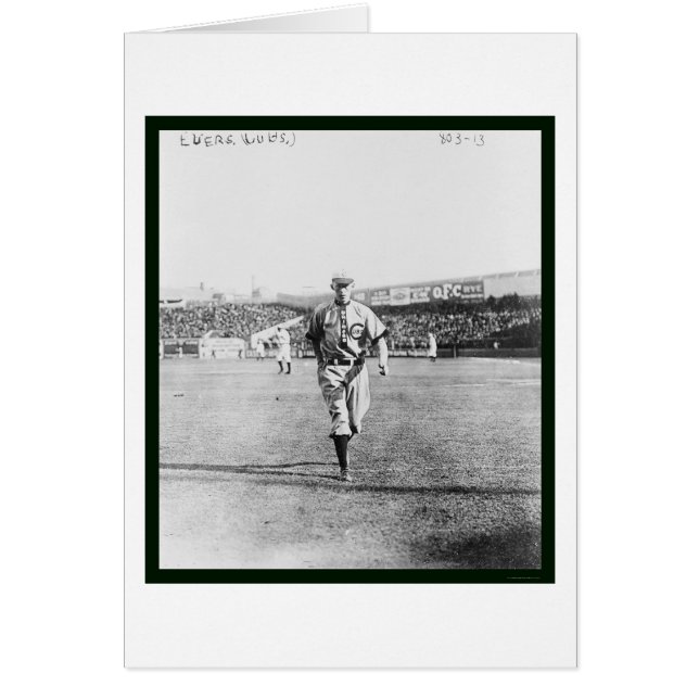 Welpen Johnny Evers Baseball 1909 (Voorkant)