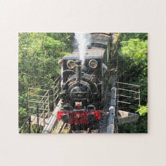 Welsche Stoomtrein Legpuzzel (Horizontaal)
