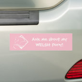 Welse Bumpersticker (Op auto)