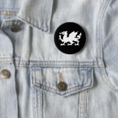 Welse Draak Ronde Button 5,7 Cm (In situ)