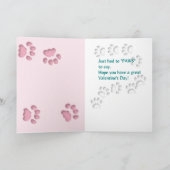 Welse Valentijnsdag Corgi Feestdagen Kaart (Binnen)