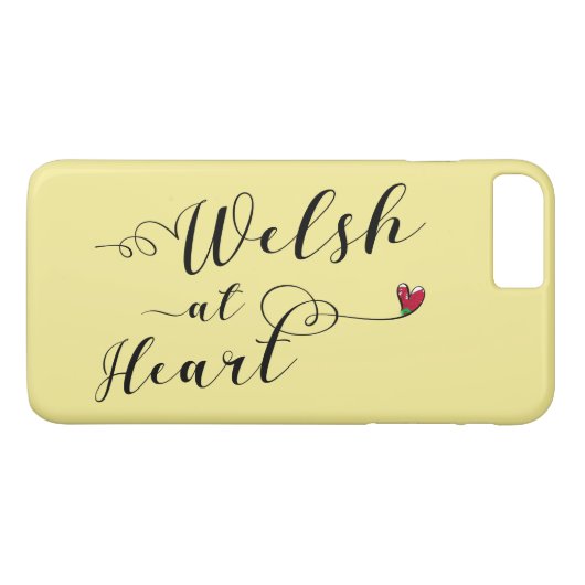 Welsh at Heart Mobile Phone Case (Achterkant (Horizontaal))