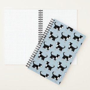 Welsh Border Collie Sheepdog Cute Pattern Notitieb Notitieboek