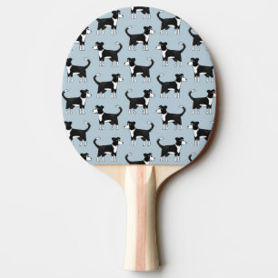 Welsh Border Collie Sheepdog Pattern Tafeltennisbatje