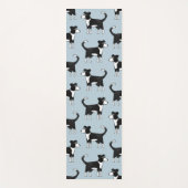 Welsh Border Collie Sheepdog Pattern Yogamat (Voorkant)