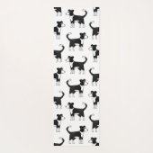 Welsh Border Collie Sheepdog Pattern Yogamat (Achterkant)