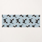Welsh Border Collie Sheepdog Pattern Yogamat (Voorkant (horizontaal))