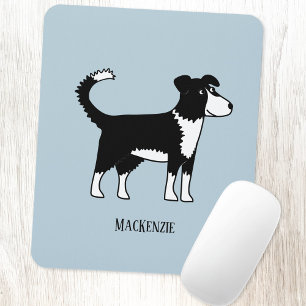 Welsh Border Collie Sheepdog Personalized Muismat