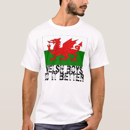WELSH BOYS DOEN HET BETER T-SHIRT (Voorkant)
