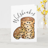 Welsh Cakes Welshcakes Bakestones UK Kaart (Gele Bloem)