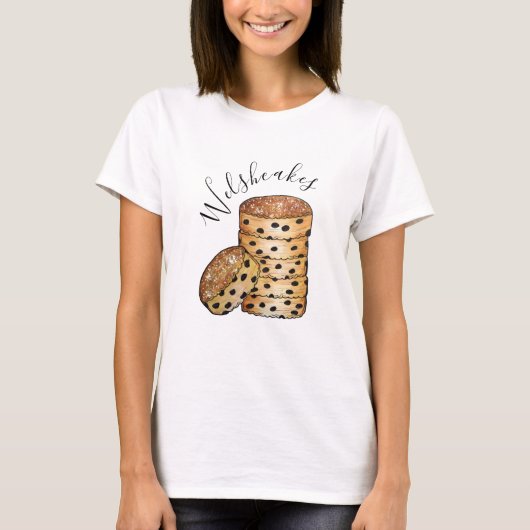 Welsh Cakes Welshcakes Bakestones UK T-shirt (Voorkant)
