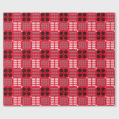 Welsh Carthen Blanket Tapestry Design Cadeaupapier (Vlak)