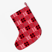 Welsh Carthen Blanket Tapestry Design Large Christ Grote Kerstsok (Achterkant (Hangend))