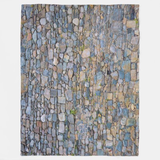 WELSH CASTLE WALL FLEECE DEKEN (Voorkant)