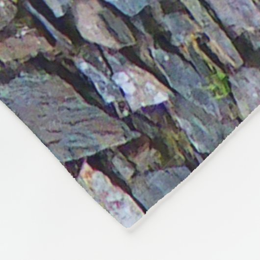 WELSH CASTLE WALL FLEECE DEKEN (Hoek)