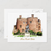 WELSH CASTLES BRIEFKAART (Voorkant / Achterkant)