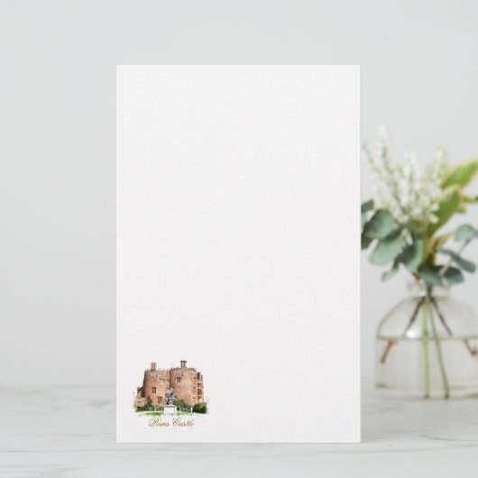 WELSH CASTLES BRIEFPAPIER (Staand voorkant)