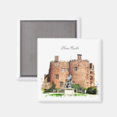 WELSH CASTLES MAGNEET (Voorkant / Achterkant)