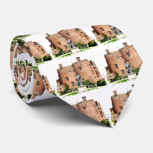 WELSH CASTLES STROPDAS (Opgerold)