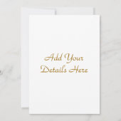 WELSH CASTLES-uitnodiging (Achterkant)