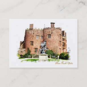 WELSH CASTLES VISITEKAARTJE