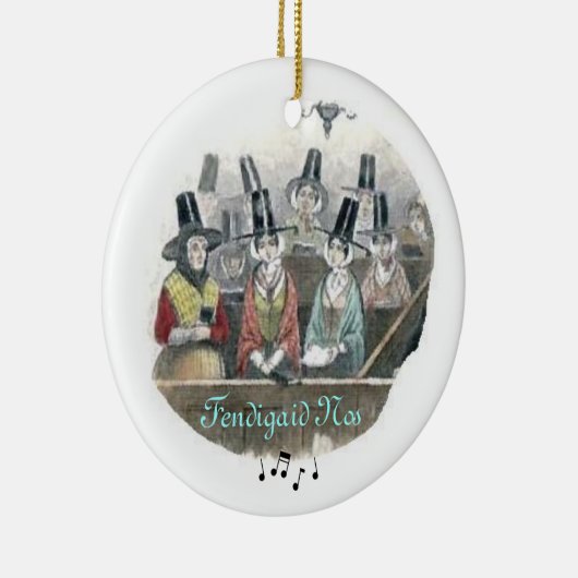Welsh Choir Ornament (Rechts)