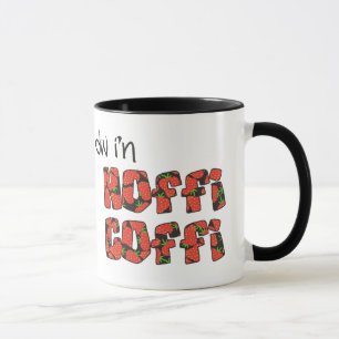 Welsh Coffee Mok: Hoffi Coffi, aardbeien Mok