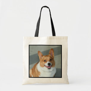 Welsh Corgi Canvas tas