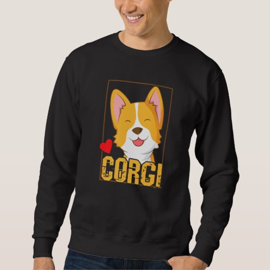 Welsh Corgi Cardigan Dog Trui (Voorkant)