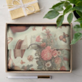  Welsh Corgi Cardigan illustratie Tissuepapier (Geschenk)