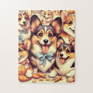 Welsh Corgi Cardigan Naadloos Legpuzzel