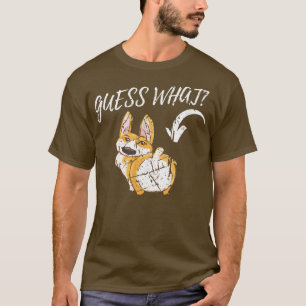 Welsh Corgi Cool Raad eens wat Corgis Butt Dier T-shirt