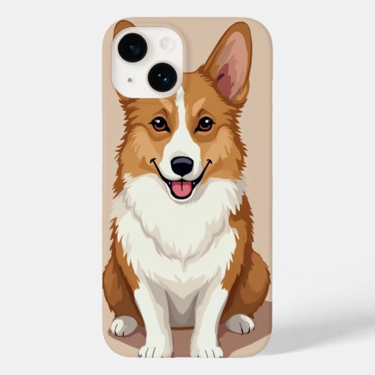 Welsh Corgi coque iphone (Verso)