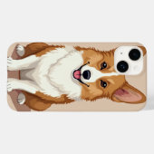 Welsh Corgi coque iphone (Verso (horizontal))