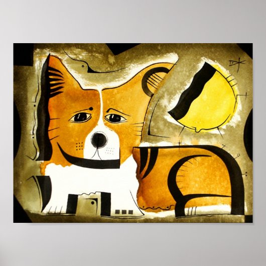 welsh Corgi dk_2005aug8f Poster (Voorkant)