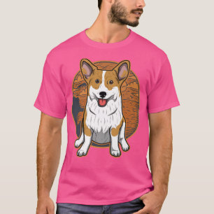 Welsh Corgi Dog  1632 T-shirt