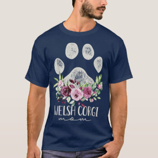 Welsh Corgi Dog mama T-shirt