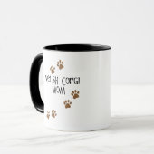 Welsh Corgi Mama Mok (Voorkant links)
