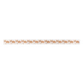 Welsh Corgi Pattern Satin Ribbon Lint (Voorkant)