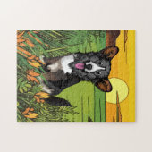 Welsh Corgi Puppy Legpuzzel (Horizontaal)