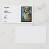 Welsh Corgi Visitekaartjes (Voorkant / Achterkant)