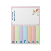 Welsh Corgi Weekly Planner Notitieblok (Gedraaid)